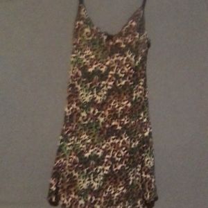 Camo print lingerie